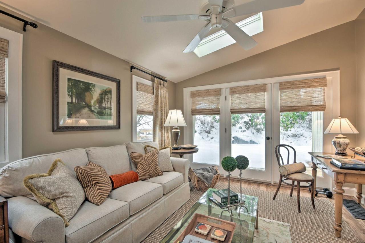 Lush Mirror Lake Cottage Rental With Private Deck Highlands Exterior foto