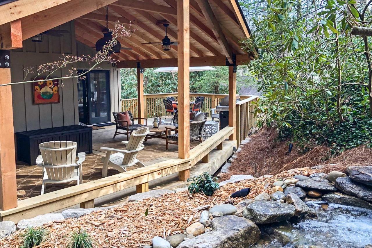 Lush Mirror Lake Cottage Rental With Private Deck Highlands Exterior foto